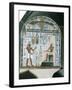 Chapel of Hathor from Deir-El-Bahari, a Wall Detail-null-Framed Giclee Print