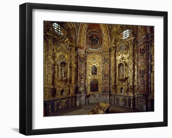 Chapel of Our Lady of Loreto, Church of Society of Jesus, Tepotzotlan, Mexico-null-Framed Giclee Print