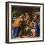 Chapel of Our Lady of the People, First Span North Side, Giulio Campi, Birth of the Baptist 1569-Giulio Campi-Framed Giclee Print