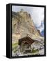 Chapel of Rifugio Tuckett e Sella. The Brenta Dolomites. Italy, Trentino, Val Rendena.-Martin Zwick-Framed Stretched Canvas