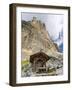 Chapel of Rifugio Tuckett e Sella. The Brenta Dolomites. Italy, Trentino, Val Rendena.-Martin Zwick-Framed Photographic Print