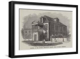 Chapel of the Baptist Missionary Society, Port of Spain, Trinidad-null-Framed Giclee Print