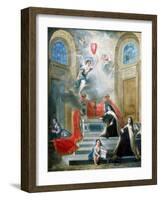 Chapel of the Carmelites, Paris, 1783-null-Framed Giclee Print