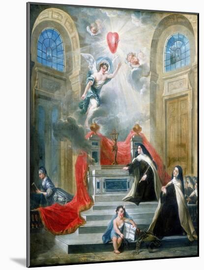 Chapel of the Carmelites, Paris, 1783-null-Mounted Giclee Print