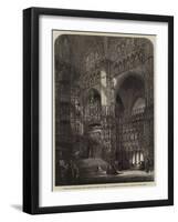 Chapel of the High Altar in the Cathedral of Toledo-Samuel Read-Framed Giclee Print