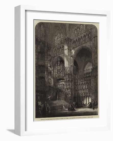 Chapel of the High Altar in the Cathedral of Toledo-Samuel Read-Framed Giclee Print