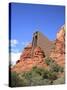 Chapel of the Holy Cross by Marguerite Brunswig Staude, Red Rock Country, Sedona, Arizona, Usa-Savanah Stewart-Stretched Canvas