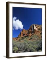 Chapel of the Holy Cross in Sedona, Arizona, USA-Chuck Haney-Framed Photographic Print