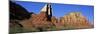 Chapel of the Holy Cross, Sunset, Sedona, Arizona, United States of America (U.S.A.), North America-Ruth Tomlinson-Mounted Photographic Print