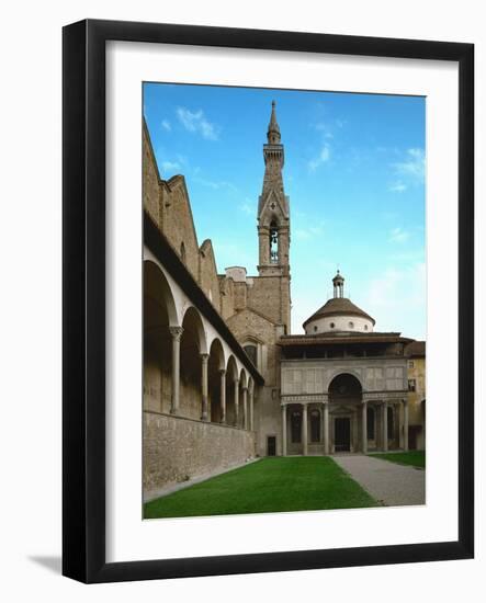 Chapel of the Pazzi Family, 1430-Filippo Brunelleschi-Framed Giclee Print