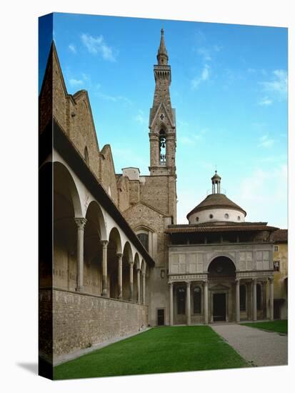 Chapel of the Pazzi Family, 1430-Filippo Brunelleschi-Stretched Canvas