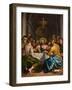 Chapel of the SS Sacrament, Second Span North Side, Giulio Campi, Last Supper 1569-Giulio Campi-Framed Giclee Print