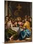 Chapel of the SS Sacrament, Second Span North Side, Giulio Campi, Last Supper 1569-Giulio Campi-Mounted Giclee Print