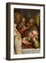 Chapel of the SS Sacrament, Second Span North Side, Giulio Campi, Last Supper, Detail 1569-Giulio Campi-Framed Giclee Print