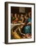 Chapel of the SS Sacramento, Giulio Campi, Dinner in Simon's House 1569-Giulio Campi-Framed Giclee Print