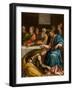 Chapel of the SS Sacramento, Giulio Campi, Dinner in Simon's House 1569-Giulio Campi-Framed Giclee Print