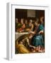 Chapel of the SS Sacramento, Giulio Campi, Dinner in Simon's House 1569-Giulio Campi-Framed Giclee Print