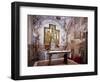 Chapel of Virgin, 13th Century Monastery of Santa Maria De La Rabida, Palos De La Frontera, Spain-null-Framed Giclee Print