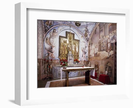 Chapel of Virgin, 13th Century Monastery of Santa Maria De La Rabida, Palos De La Frontera, Spain-null-Framed Giclee Print