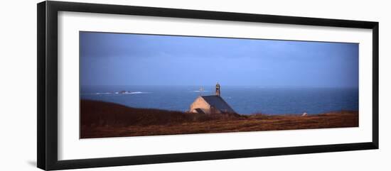 Chapel on the Coast, La Chapelle De Saint They, Pointe Du Raz, Finistere, Brittany, France-null-Framed Photographic Print