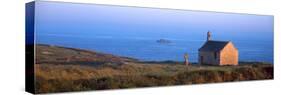 Chapel on the Coast, Saint-Samson Chapel, Portsall, Finistere, Brittany, France-null-Stretched Canvas