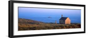 Chapel on the Coast, Saint-Samson Chapel, Portsall, Finistere, Brittany, France-null-Framed Photographic Print