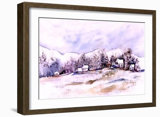 Chapel on the Hill-Neela Pushparaj-Framed Giclee Print