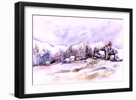 Chapel on the Hill-Neela Pushparaj-Framed Giclee Print