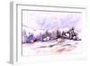 Chapel on the Hill-Neela Pushparaj-Framed Giclee Print