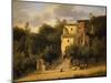 Chapel on the Road Between Albano and Ariccia-Martin Verstappen-Mounted Giclee Print