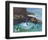 Chapel Rock Pool, Perranporth, Cornwall , 2017-Andrew Macara-Framed Giclee Print