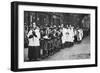 Chapel Royal Choirboys in Procession, Clerkenwell, London, 1926-1927-null-Framed Giclee Print