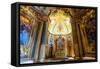 Chapel, Royal Summer Palace of Queluz, Lisbon, Portugal, Europe-G and M Therin-Weise-Framed Stretched Canvas