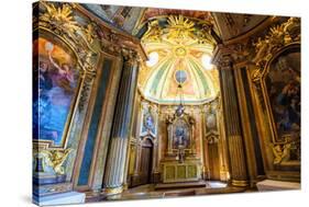 Chapel, Royal Summer Palace of Queluz, Lisbon, Portugal, Europe-G and M Therin-Weise-Stretched Canvas