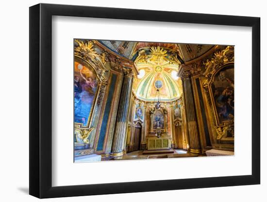 Chapel, Royal Summer Palace of Queluz, Lisbon, Portugal, Europe-G and M Therin-Weise-Framed Photographic Print