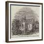 Chapel-School Just Erected at Wood-End, Arderley, Hertfordshire-null-Framed Giclee Print