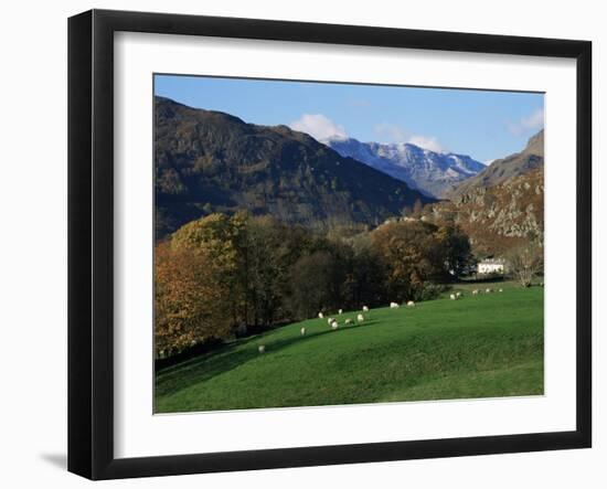 Chapel Stile, Great Langdale, Lake District National Park, Cumbria, England, United Kingdom-Roy Rainford-Framed Photographic Print