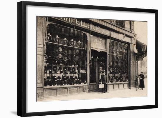 Chapellerie De La République, Maison J. Rochet, 21 Avenue De La République, 1900-null-Framed Giclee Print