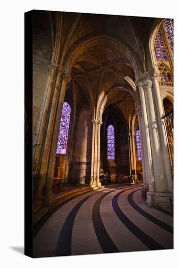 Chapels Inside Saint Gatien Cathedral, Tours, Indre-Et-Loire, Centre, France, Europe-Julian Elliott-Stretched Canvas