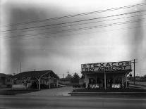Texaco Gas Station, Circa 1928-Chapin Bowen-Giclee Print