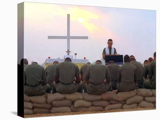 Chaplain Service-Associated Press-Stretched Canvas