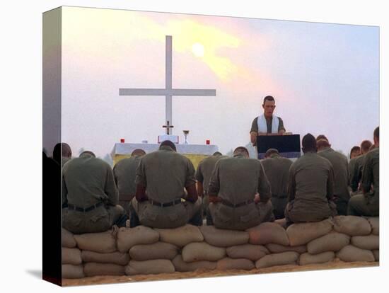 Chaplain Service-Associated Press-Stretched Canvas