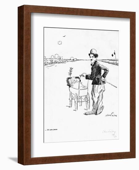 Chaplin by Faivre-Abel Faivre-Framed Art Print