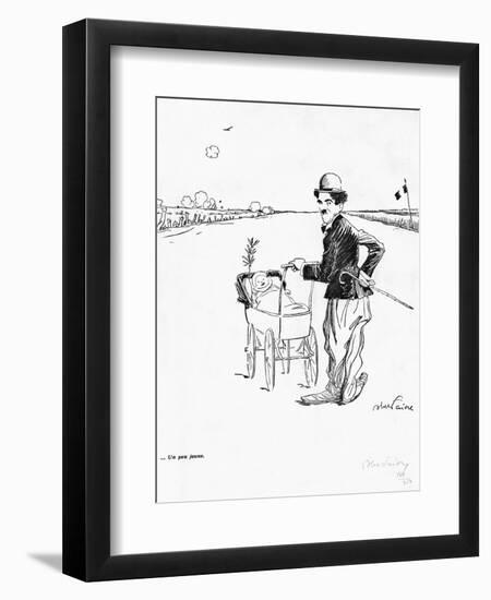 Chaplin by Faivre-Abel Faivre-Framed Art Print