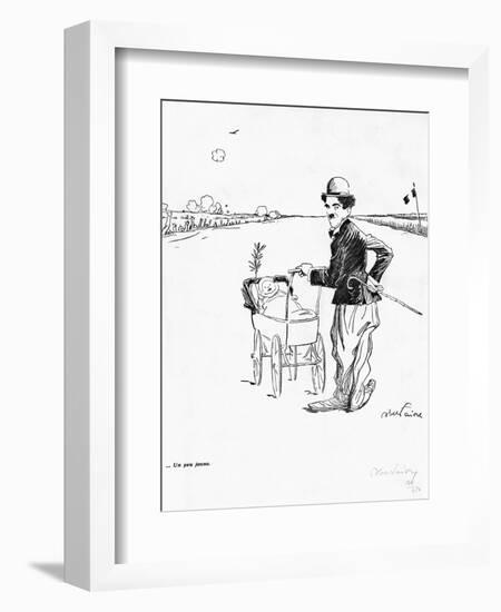 Chaplin by Faivre-Abel Faivre-Framed Art Print