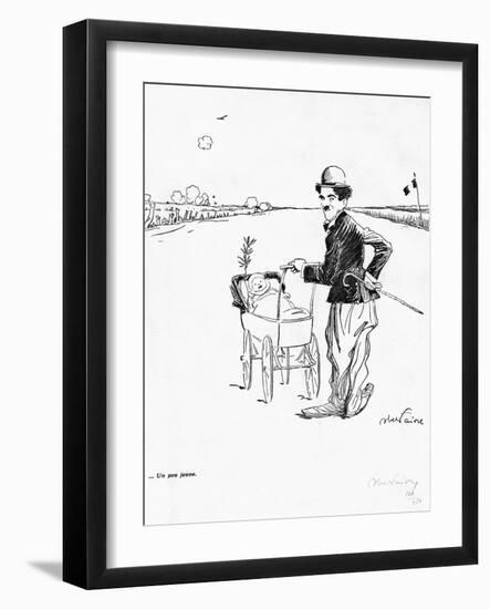 Chaplin by Faivre-Abel Faivre-Framed Art Print