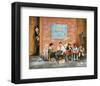 Chaplin Kid Alley Ice Cream-Renate Holzner-Framed Art Print