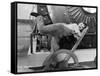 Chaplin: Modern Times, 1936-null-Framed Stretched Canvas