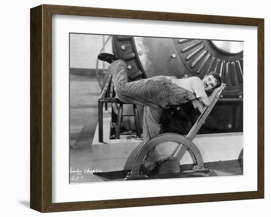 Chaplin: Modern Times, 1936-null-Framed Giclee Print