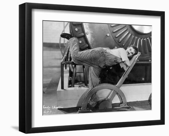 Chaplin: Modern Times, 1936-null-Framed Giclee Print